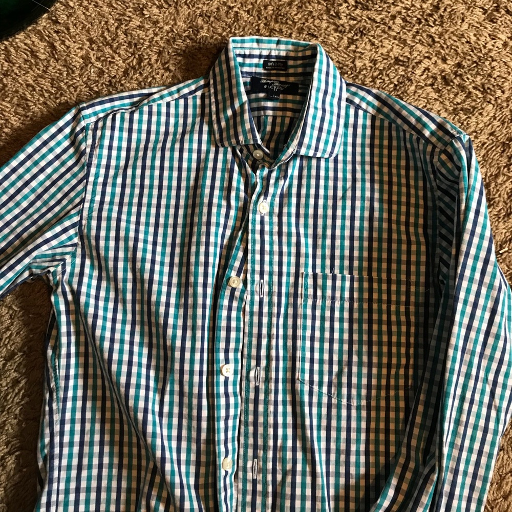 J Crew Long Sleeve Button Up